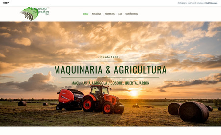 Maquinaria y Agricultura: Pagina web avanzada para Maquinaria y Agricultura, cotiza productos y recibe atención especializada en implementos agrícolas 