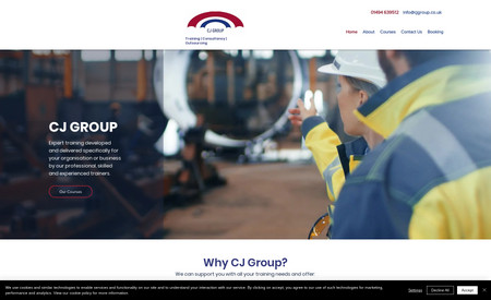 CJ Group: Full design and development of the site.