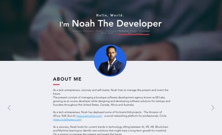 Noah The Developer: 
