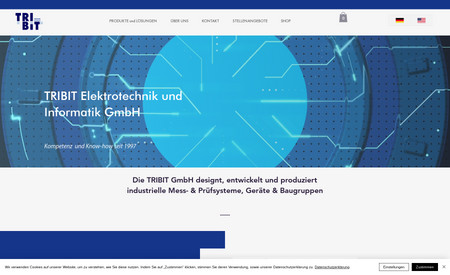 Tribit GmbH: Relaunch - Neuerstellung Website