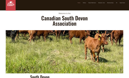Canadian South Devon: This website is udderly amazing! Not only is it clean and informative, but it also features a moo-tiful showcase of board members. And, of course, there's plenty of information about our beloved bovine friends.
