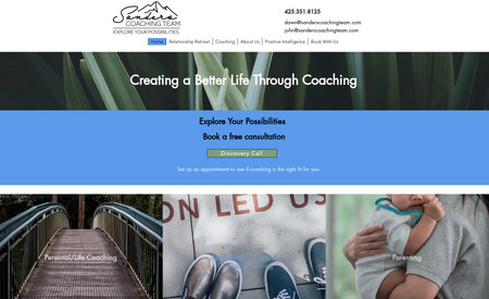 Sanders Coaching: Coaching Website