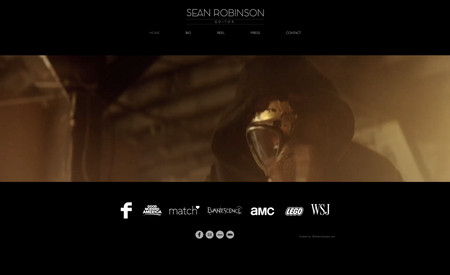 Sean Robinson Films: Portfolio website.
