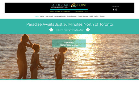 Lauderdale Point Mar: I redid this website for Lauderdale Point Marina, they wanted their site to be more user friendly and have a seamless look, I still manage all of their updates, the client is very happy with their website. 