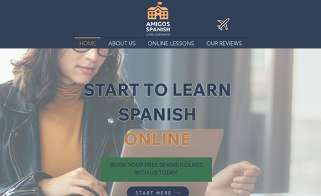 Amigos Spanish: Website Redesign