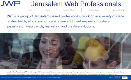 Jerusalem Web Pros: A Website with an Events Calendar, Application Form, Payment Processing
