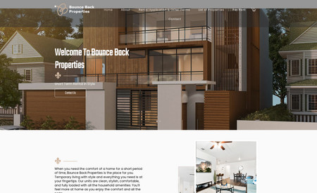 Bounce Back Property: Real Estate Website Design and Development