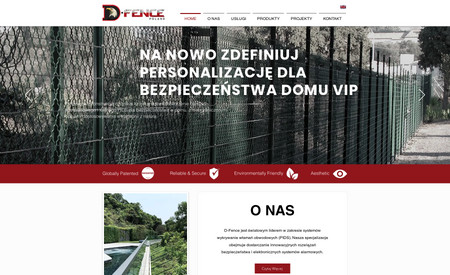 D-fence: For the web design project of D-Fence smart security fences, the focus was on creating a website that showcases the company's expertise and commitment to providing high-quality security solutions for both residential and industrial facilities.

The design of the website was clean, modern, and easy to navigate, with a strong emphasis on visual elements that highlight the features and benefits of D-Fence's products. The website also included a detailed product catalogue that provided potential customers with all the information they need to make an informed decision about purchasing a D-Fence smart security fence. To further enhance the user experience, the website was optimized for mobile devices, ensuring that users could easily access the site from their smartphones or tablets. The end result was a website that effectively communicated D-Fence's value proposition and helped to drive increased traffic and sales for the company.