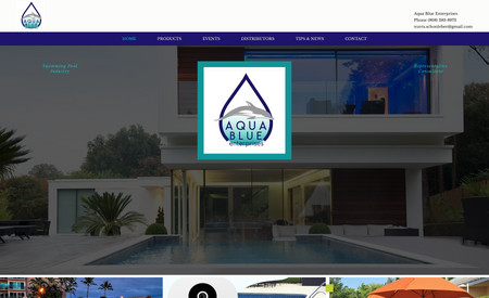 Wholesale Pool Supply Distributor: Informational website with contact form and email list