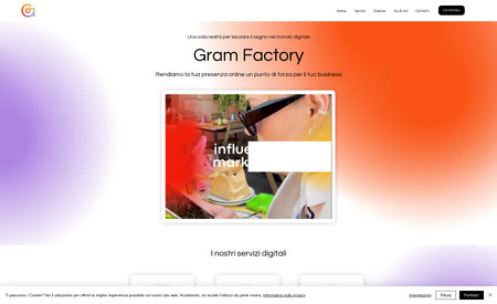 Gram Factory: Ottimizzazione SEO e realizzazione scheda Google My Business