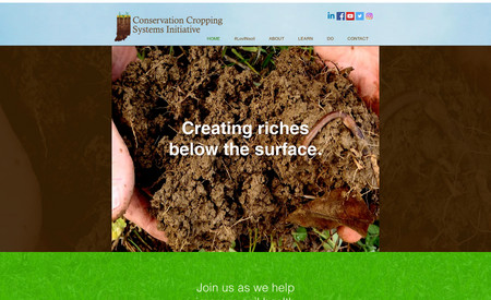 Conservation Cropping Systems of Indiana: A deep site devoted to educating the public about soil conservation practices.