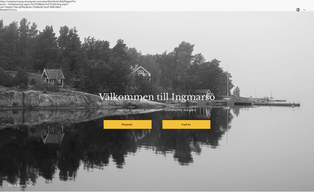 Ingmarsö: Acord Media fick i uppdrag av byalaget på Ingmarsö att skapa en ny, tidlös design som håller dagens standard.