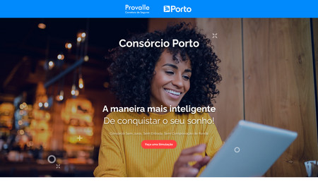 Provalle: Landing Page