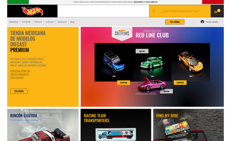 Diecast Max: Online toy and collectible store for the Mexican market. This website soon escalated to the 1st Google positions thanks to the Advanced SEO integration we performed along with the store design.