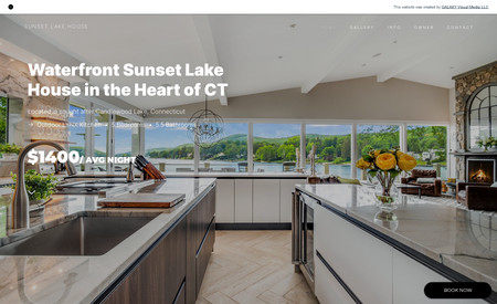 Sunset Lake House: AirBnB