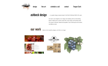 Ashbeck Design: Our Portfolio Website