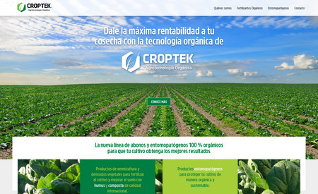 Croptek: Full creative, design and UX