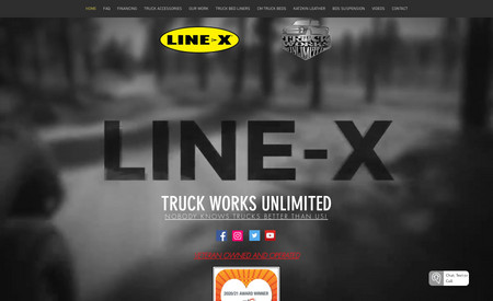 Line X of Waco: Website created for Line X of Waco