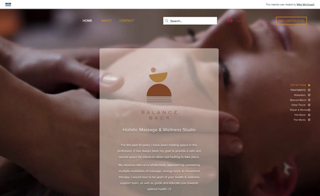 Balance Back: PROFESSIONAL SERVICES SITE - HOLISTIC THERAPIST
• Brand Design, including Logo & Color Palette
• Advanced Website Design
• Booking Features
• SEO Analysis & Implementation
• Content for SEO - Video | Blog
• -> 26% Sales Increase