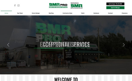 BMR Pro: Advanced Website