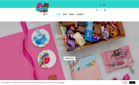 Sweet Koko: Full website creation, brand identity