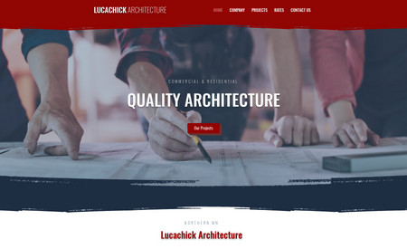 Lucachick Architect : Built the website.
