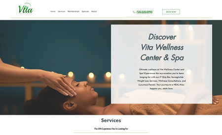 Vita Wellness Center: Website Design and SEO for Vita Wellness Center in Greenwood Village, CO.