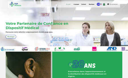 Top Medical Algeria: Specific BtoB selling system integration 