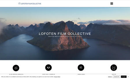 Lofoten Film Collective: Search Engine Optimizations (SEO) and Design improvements