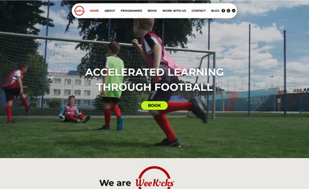 Wee Kicks Academy: UK based football coaching website