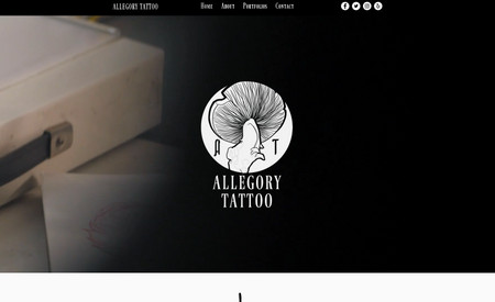 Allegory Tattoo: Allegory Tattoo was looking for a redesign of their current Wix site.  I added a fresh look to the site as well as updating the SEO to bring them the best possible rankings.