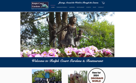 Ralph Court Gardens: Great project to work on! We took over the site and did a full rebuild including adding a bunch of the WIX apps including Events, Bookings and a Shop. Restaurant module will be added soon.