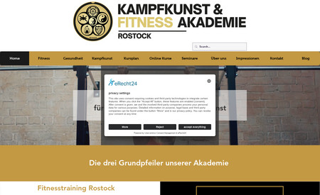Kampfkunst Rostock: Relaunch Webseite, SEO