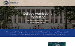 Matthew Adam LLC Matthew Adam LLC is a College Admission Consulting...
