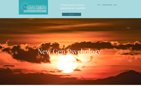 New Gen Psychology: Website Design