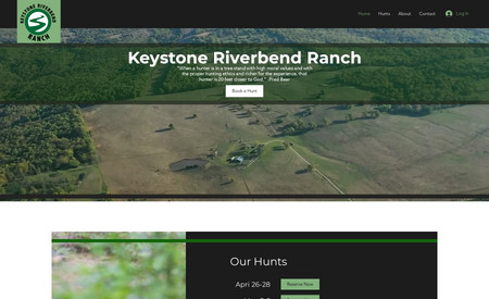 Keystone Riverbend: Complete website design/layout and logo creation.