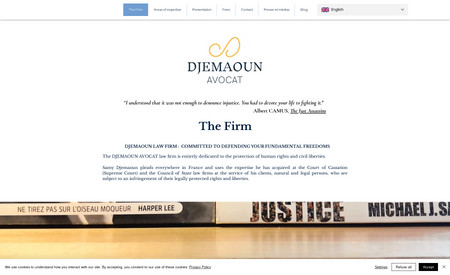 DJEMAOUN AVOCAT - Paris: 1er page Google : avocat droit asile Paris ,  avocat fonction publique paris