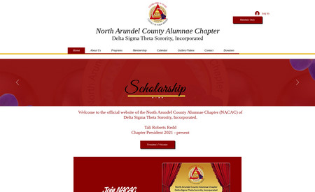 NACACDST: North Arundel County Alumnae Chapter
Delta Sigma Theta Sorority, Incorporated