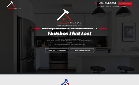 Finishes That Last: Home Improvement Contractor