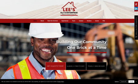 Lee's Elite Enterprise: Lee's Elite Enterprise focuses on interior and exterior remodeling for residential and commercial properties along with new construction to provide our clients the dream outcome they desire, and the resources they need.