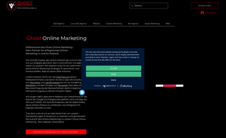 Ghost Agentur: Website Erstellung
SEO
Content Marketing
E-Mail-Marketing