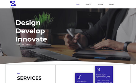 ZIVON Infotech: It is our own company website, one can see how we have used our branding colour on the website with upmost balance. It is one of the reference for a classic website.
