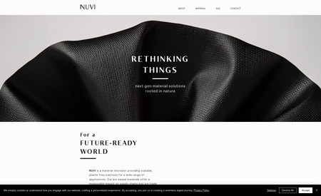 NUVI Releaf: Our role
Full project development

Project goals
The customer had an old website that needed a whole new design and presentation. Also it needed to do full SEO. 

Solution
We made a new fresh design, tidy and clear website with a focus on their core values. We designed the new layout for the site, built the website on responsive terms, and did full SEO on it. 