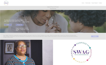 S.W.A.G: Organization that focus on prayer and community outreach