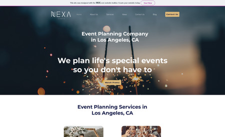 Nexa Events: Brand Kit
Graphic Design 
Content Writing
Web Design & Development
SEO - After 5 months of SEO work, the business is on the #2 Page on Google. 