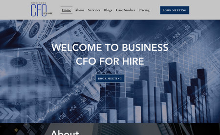 Business Cfo For Hir: Web Design & Development for a financial business located in Atlanta, GA