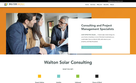Walton Energy Solutions: Website Full Re-Design.