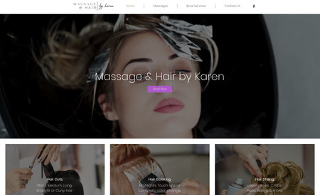 Hair by Karen: Website Overhaul