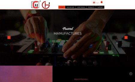 GH Electronics USA: Electronics Component Manufacture needed a new site to inform customers about their products and manufacturing capabilities and also setup an e-commerce shop