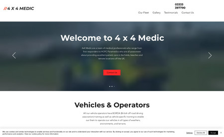 4by4: Full design and development of the site.